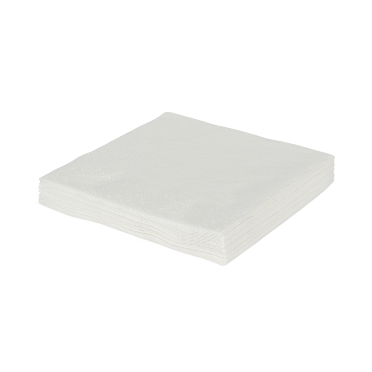 1763279.JPG Napkins 3ply, 33x33cm, 20pcs, white - Image 1