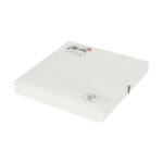 Napkins 3ply, 33x33cm, 20pcs, white - Image 2