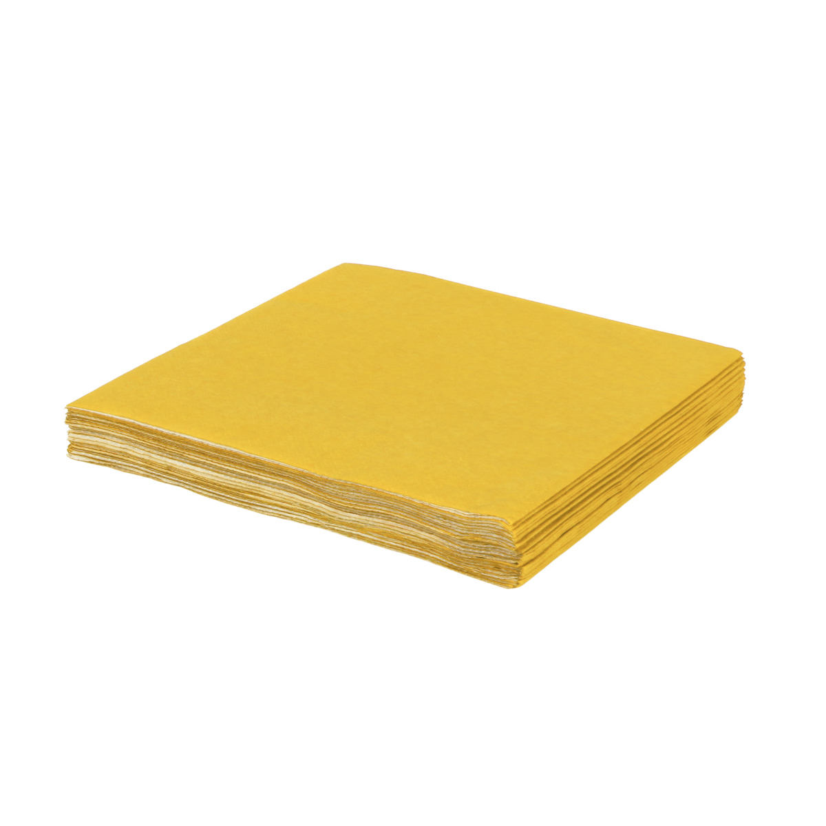 1763282.JPG Napkins 3ply, 33x33cm, 20pcs, yellow - Image 1