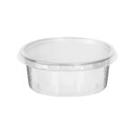 PP containers 200 ml Ø101/43 mm, transparent, 100 pcs. - Image 3
