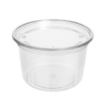 PET containers, 550 ml, Ø117/76 mm, transparent, 32 pcs. - Image 3