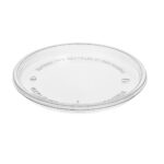 PET lids for containers Ø117 mm, transparent, 32 pcs.