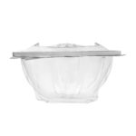 PET containers, 375 ml, Ø152/70 mm, with hinged lid, transparent, 75 pcs. - Image 3