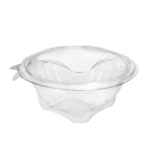 PET containers, 750 ml, Ø170/85 mm, with hinged lid, transparent, 100 pcs. - Image 2