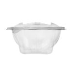 PET containers, 750 ml, Ø170/85 mm, with hinged lid, transparent, 100 pcs. - Image 3