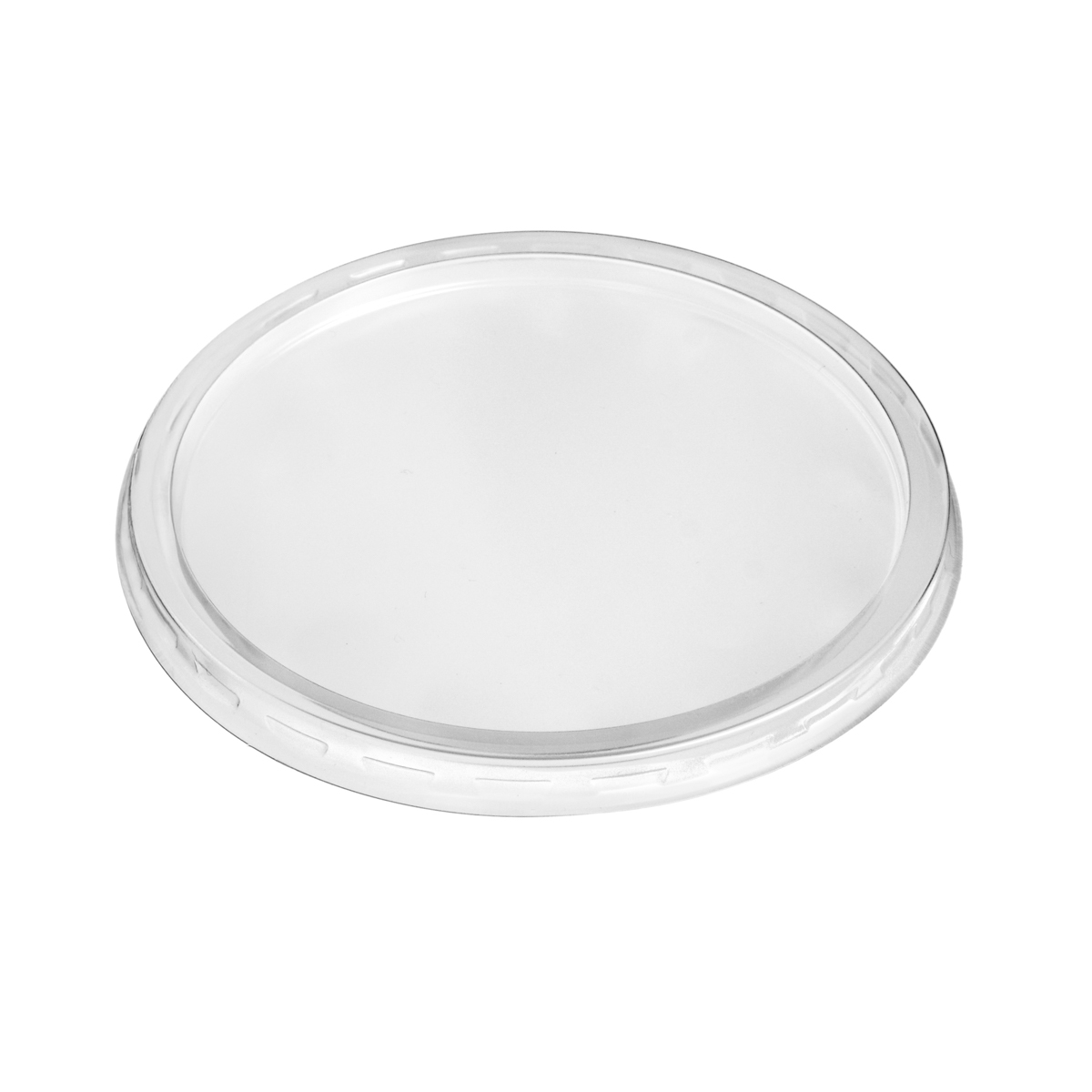29W2017.JPG Lids PET for containers round Ø115mm,50pcs.,transparent - Image 1