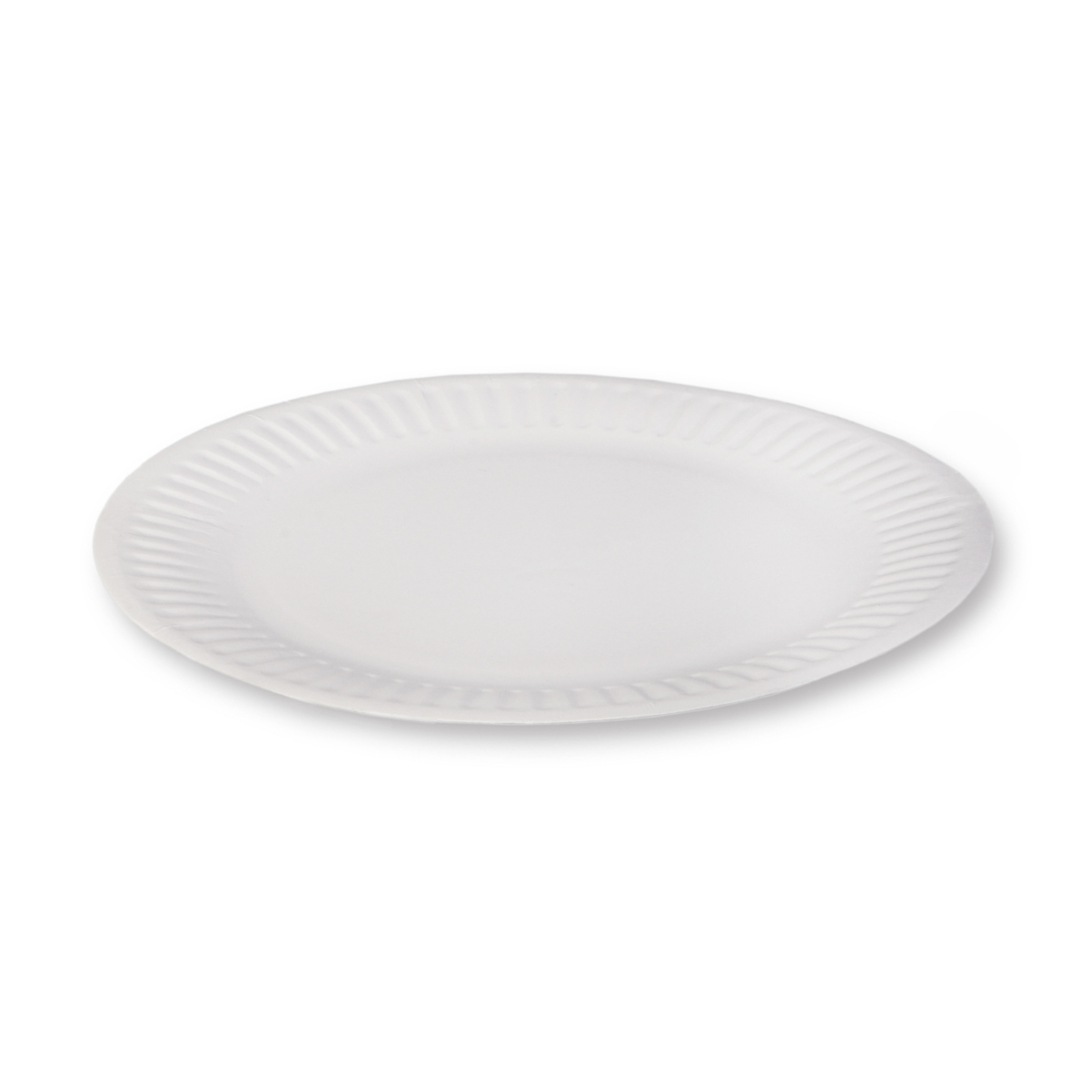 13015.jpg Paper plates, Ø15 cm, white, 100 pcs. - Image 1