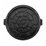 PET cake boxes, Ø180 mm, black, 140 pcs. - Image 2