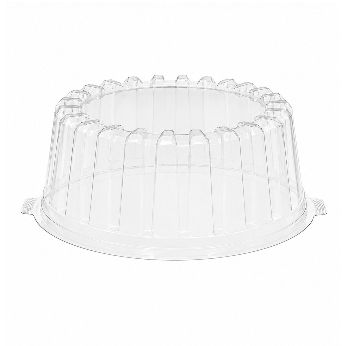 28220C-80.JPG PET lids for cake boxes Ø180/85 mm, transparent, 140 pcs. - Image 1