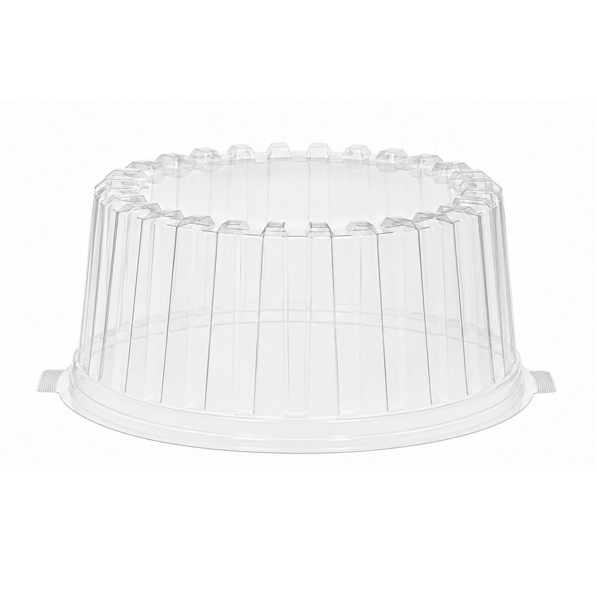 28260C-100.JPG PET lids for cake boxes, Ø260/100 mm, transparent, 100 pcs. - Image 1