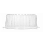 PET lids for cake boxes, Ø260/100 mm, transparent, 100 pcs. - Image 2