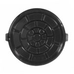 PET cake boxes Ø260 mm, black, 100 pcs. - Image 2