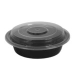 Apvalus indelis 16oz / 450ml, PP juodas Ø159, 50 vnt./pak. - Image 2
