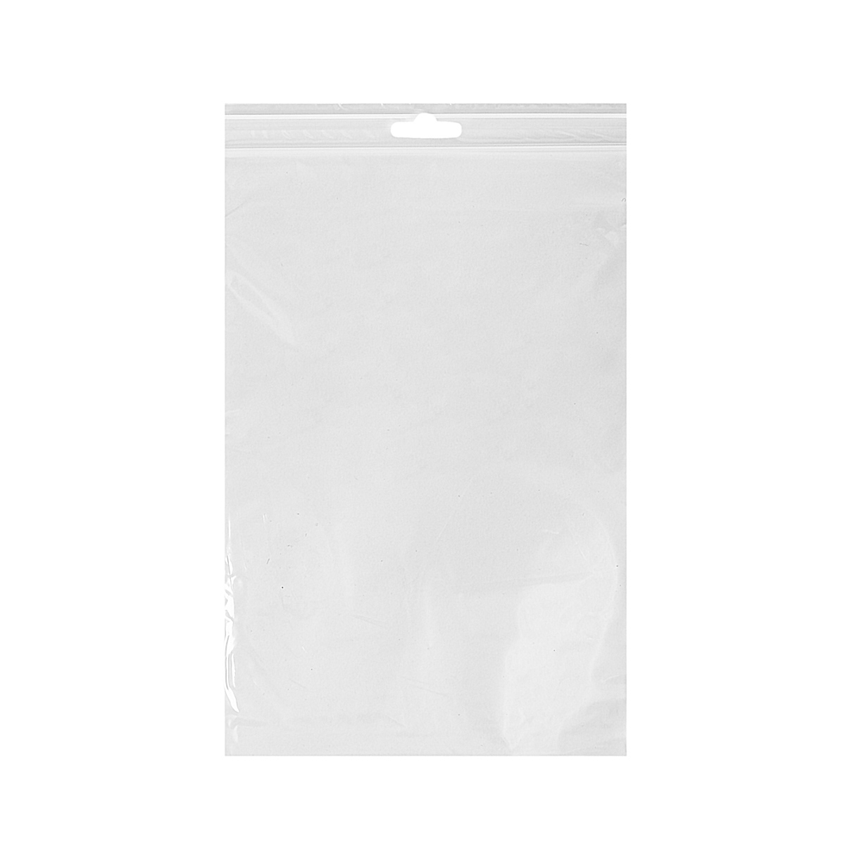 38421.jpg LD zip bags, 20 × 20 cm, 40 µm, 100 pcs, transparent - Image 1