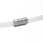 Strap 15.5 mm x 0.7 mm x 1700 m, PP, white - Image 3