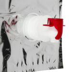 Juice bag – Bag in Box with tap, 3L, silver - Image 2