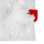 Juice bag – Bag in Box with tap, 3L, transparent - Image 2