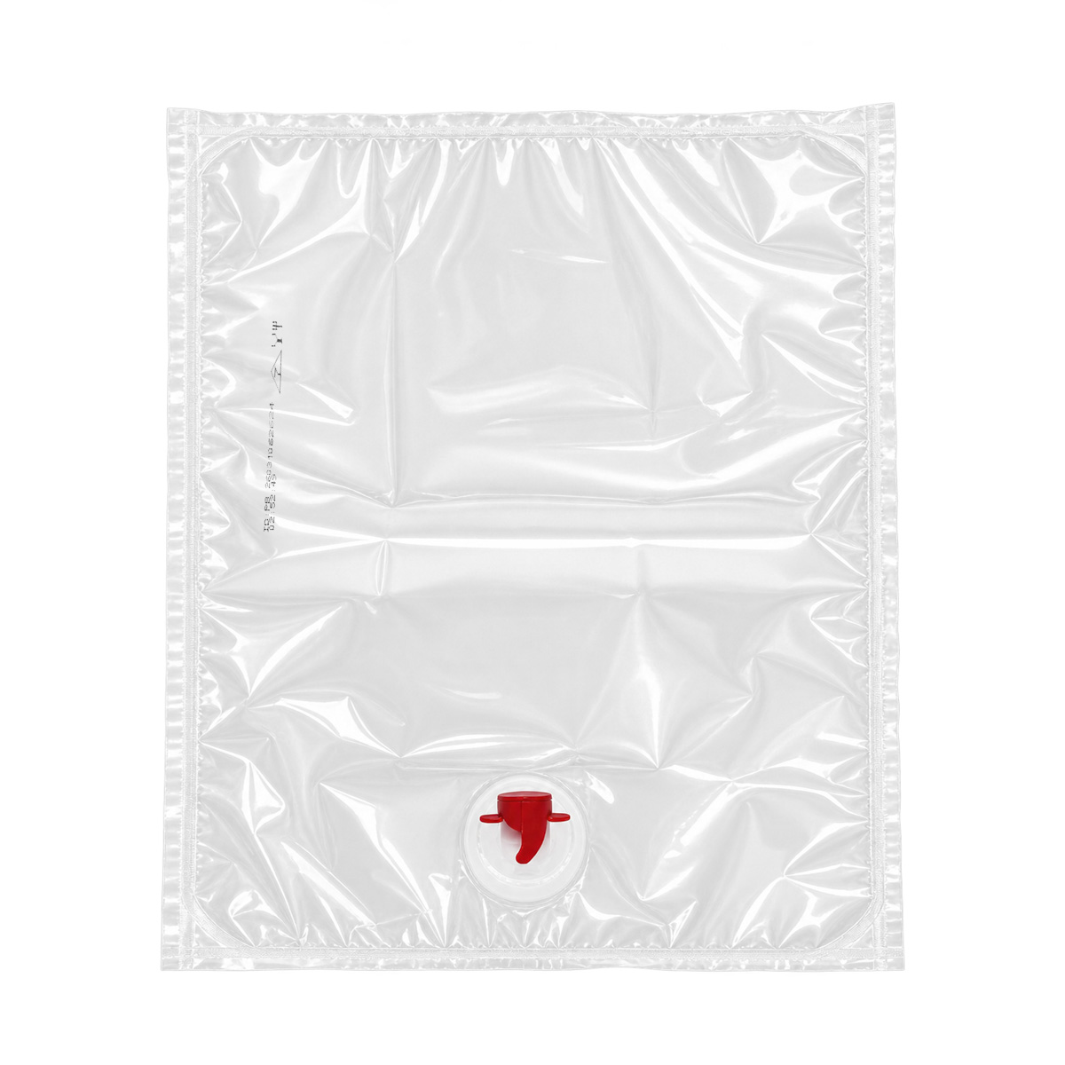 365LTAZ.JPG Juice bag – Bag in Box with tap, 5L, transparent - Image 1