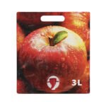 Juice bag – stand-up pouch with tap and Apple print, 3L - Image 3