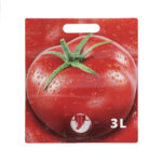 Juice bag – stand-up pouch with tap and Tomato print, 3L - Image 3