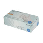 Disposable latex gloves, size M, box of 100. - Image 2